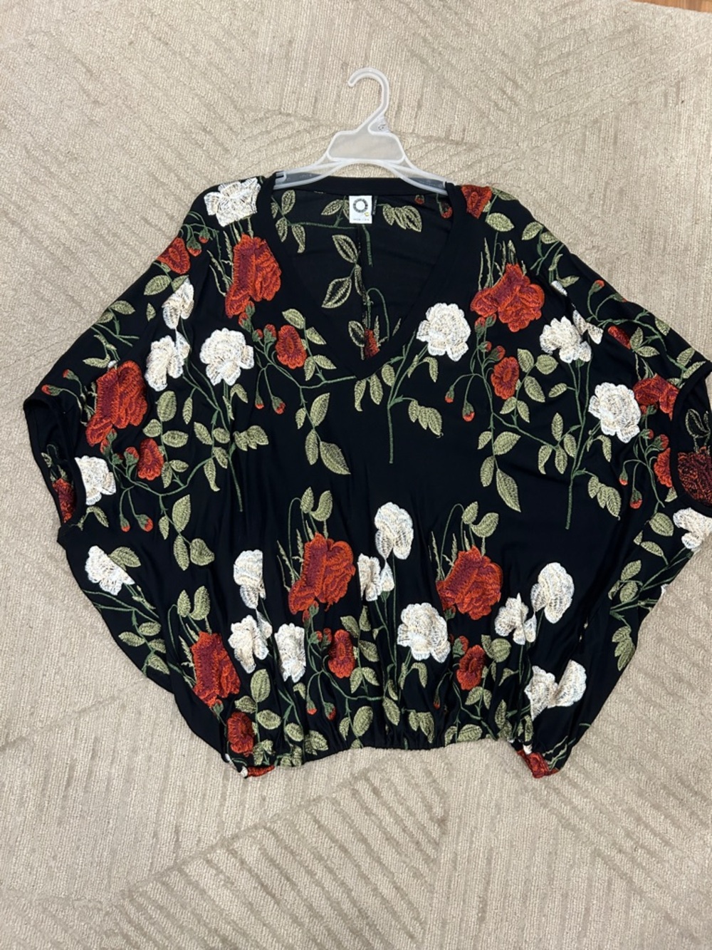 Oversized Floral Top